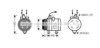 AVA QUALITY COOLING DWK097 Compressor, air conditioning